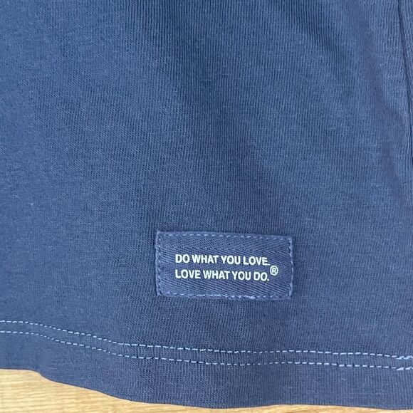 Life is Good Crusher Tee Womens Small "Just Add Water" Kayak Blue Short Sleeve - Picture 2 of 8